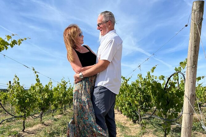 Lisbon WineTour : Premium Tastings “Wine & Food” (All-Inclusive) - Pickup from Lisbon, then south in an air-conditioned van