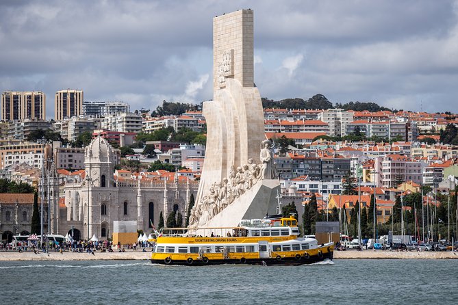 Lisbon Yellow Boat River Hop-On Hop-Off Tour - Stop near Belém Tower: timing Jerónimos Monastery without rushing