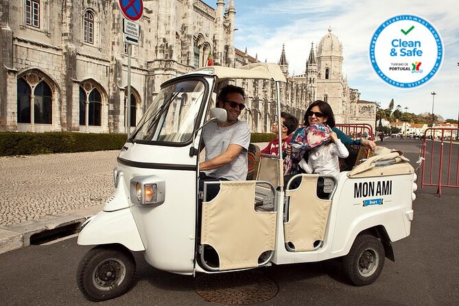 Mon Ami Navegador - Belém and Alcântara Private Tuk Tuk Tour - LX Factory: a clever way to start, not just a ride to monuments