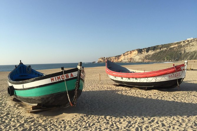 Natural Caves - Alcobaça - Nazaré - West Coast - Óbidos start in Lisbon private - Nazaré fish village and bay views: sea-town time without rushing