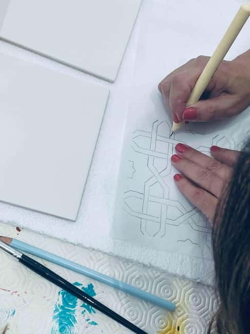 Paint your tile and create your unique piece in an art gallery in Lisbon - Your 15x15 Tile Session: Sketch, Paint, and Get Personal With Your Design