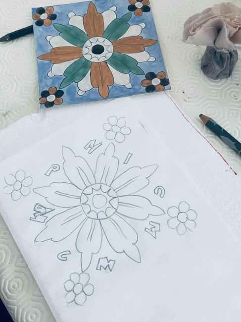 Paint your tile and create your unique piece in an art gallery in Lisbon - Should You Book This Lisbon Tile Painting Workshop?