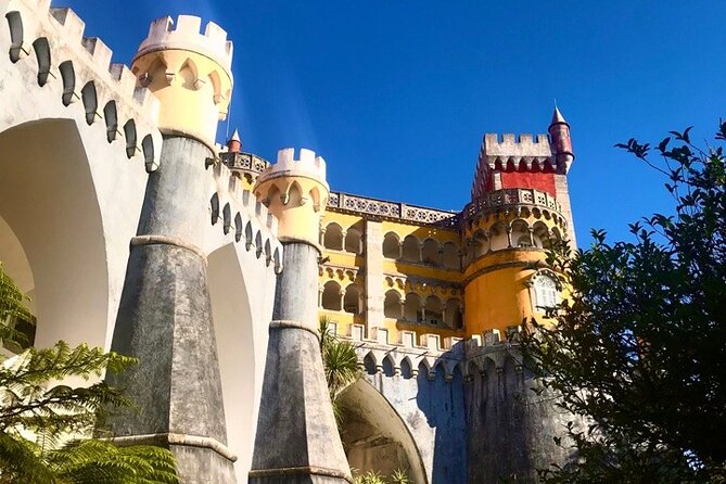 Palace Penna entrance included, Sintra, Cascais, Cabo Roca, private - Cascais and the Atlantic road: Guincho, Boca do Inferno, and lunch time