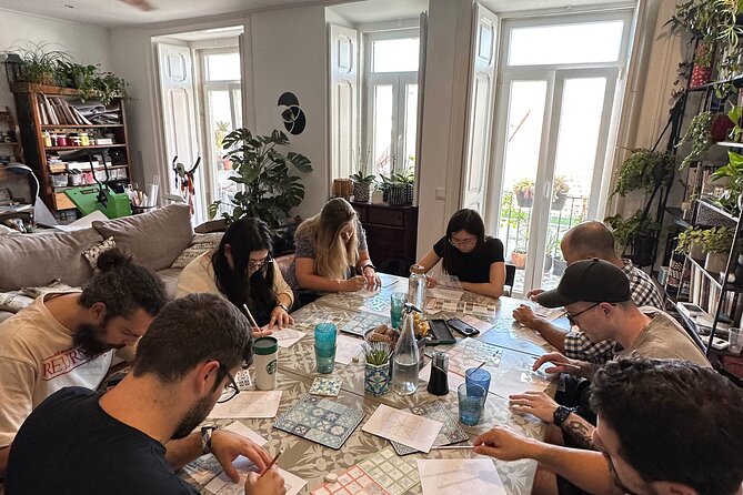 Portuguese Tile Workshop - What Happens After You Draw: Photoshop and the Thermal Press