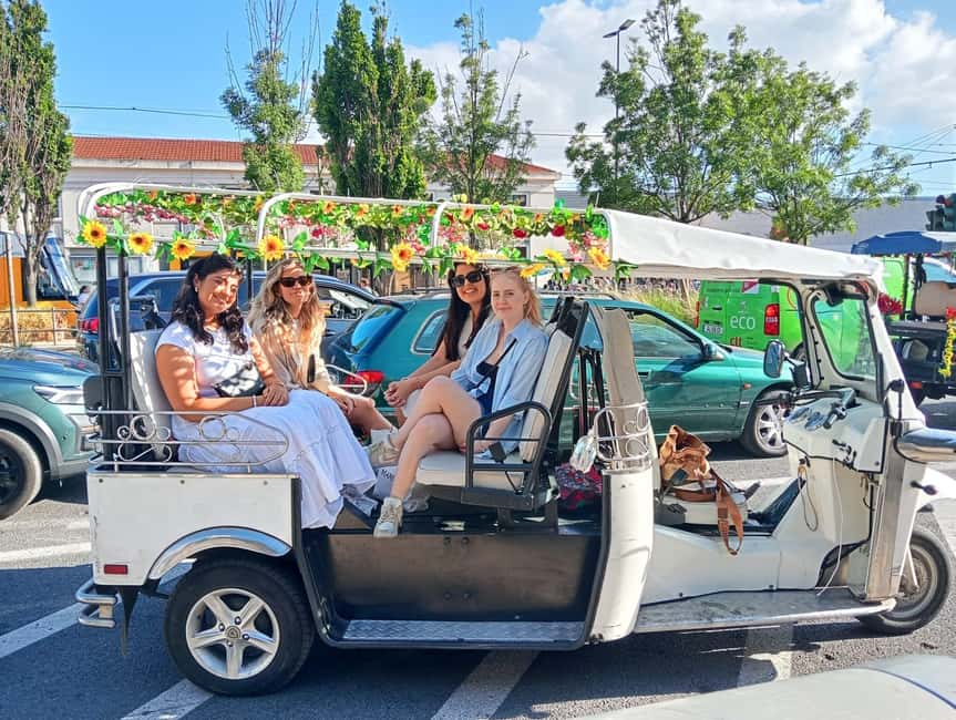 Private Belém Tuk Tuk Tour: Lisbon’s Historic Highlights . - The short ride to Belém includes a creative stop at LX Factory