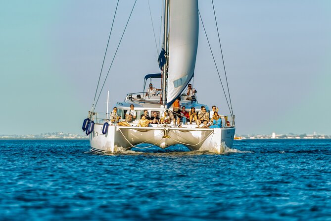 Private Catamaran Tour: Lisbon coast cruise with barbecue and drinks - BBQ lunch on board, not a rushed restaurant stop