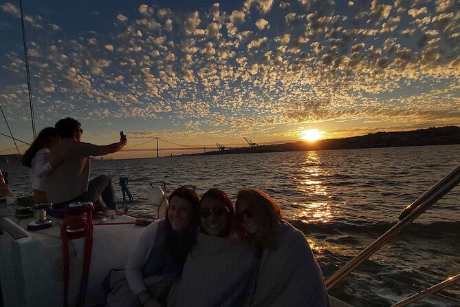Private Golden Hour Boat Tour - Best Exclusive Sunset Sailing - MAAT by the river, modern Lisbon in the same frame