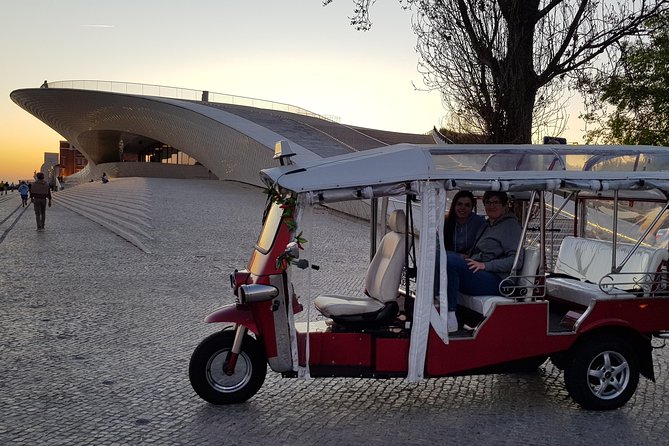 Private guided tour to 7 Colinas and Belém in an electric Tuk Tuk with 4.5 hours. - Belém: Jerónimos, Tower of Belém exterior, and the Discoveries Monument