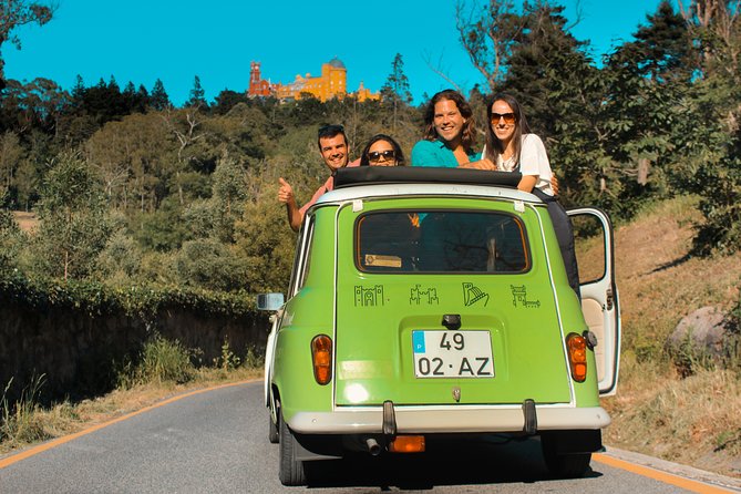 Private Local Sintra Tour: Palaces & Coast by Classic Car or Jeep - Pena Palace area without the inside-pressure