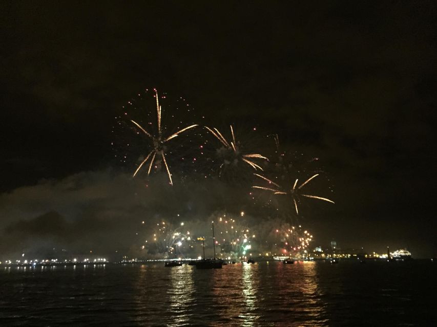 Sail into 2026: Lisbon Fireworks from the River - Why watch Lisbon’s New Year’s fireworks from the Tagus River?