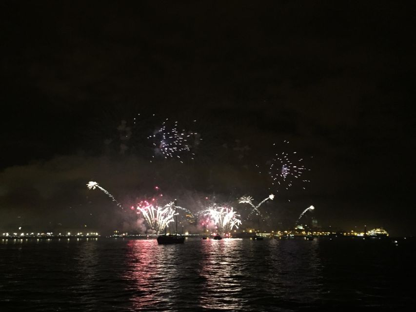 Sail into 2026: Lisbon Fireworks from the River - Crew you can trust, plus live commentary that keeps it interesting