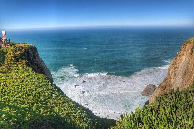 Sintra Cascais 4x4 Land Rover Photo Panoramic Private Tour - Azenhas do Mar and the palace where symbols crowd the walls