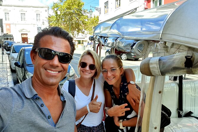 Special Guided Tour of Tuk Tuk Lisbon Historic 2 Hours - Rossio squares, Carmo ruins, and the story behind 25 April