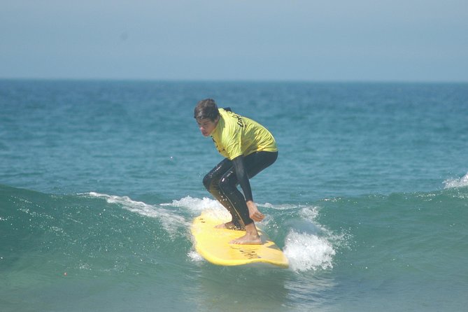 Surf Lesson in Costa da Caparica - Gear Included: Surf Suit and Board, Plus What You Need to Bring