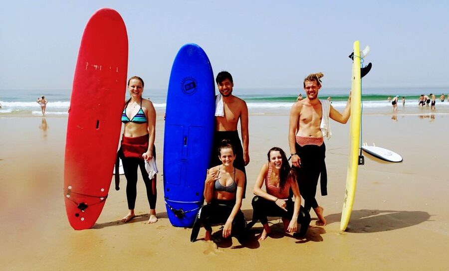 Surfing and Yoga in Lisbon - Costa da Caparica Is the Right Backdrop for a First-Time Surf Day