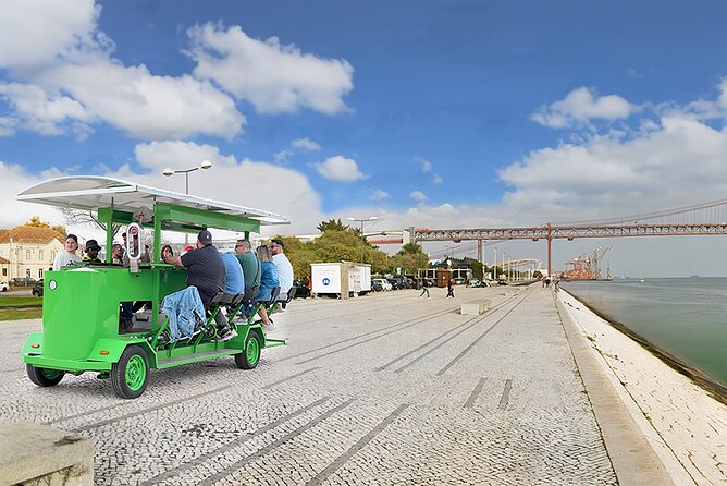 Tropical BeerBike in Tejo River Lisbon - Getting to the start point near MAAT (and why location matters)