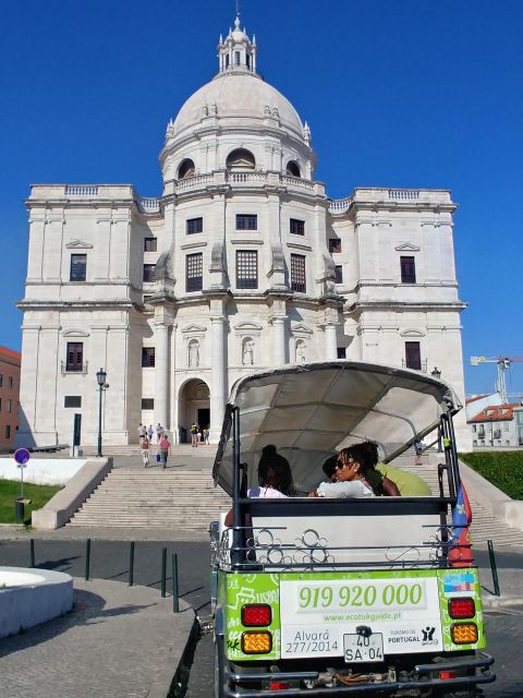 Tuk Tuk Lisbon: 3H00 Lisbon Charms - Riding an electric tuk tuk through Lisbon in 3 hours