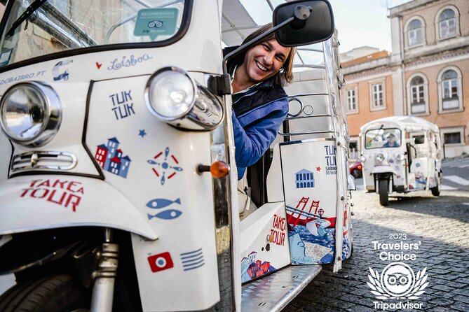Welcome Lisbon Tour with Local Guide in Private Eco Tuk Tuk - A Hill-Free Lisbon Welcome in a Private Electric Tuk Tuk
